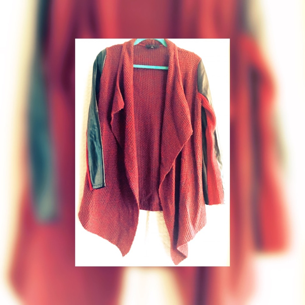 Open front cardigan